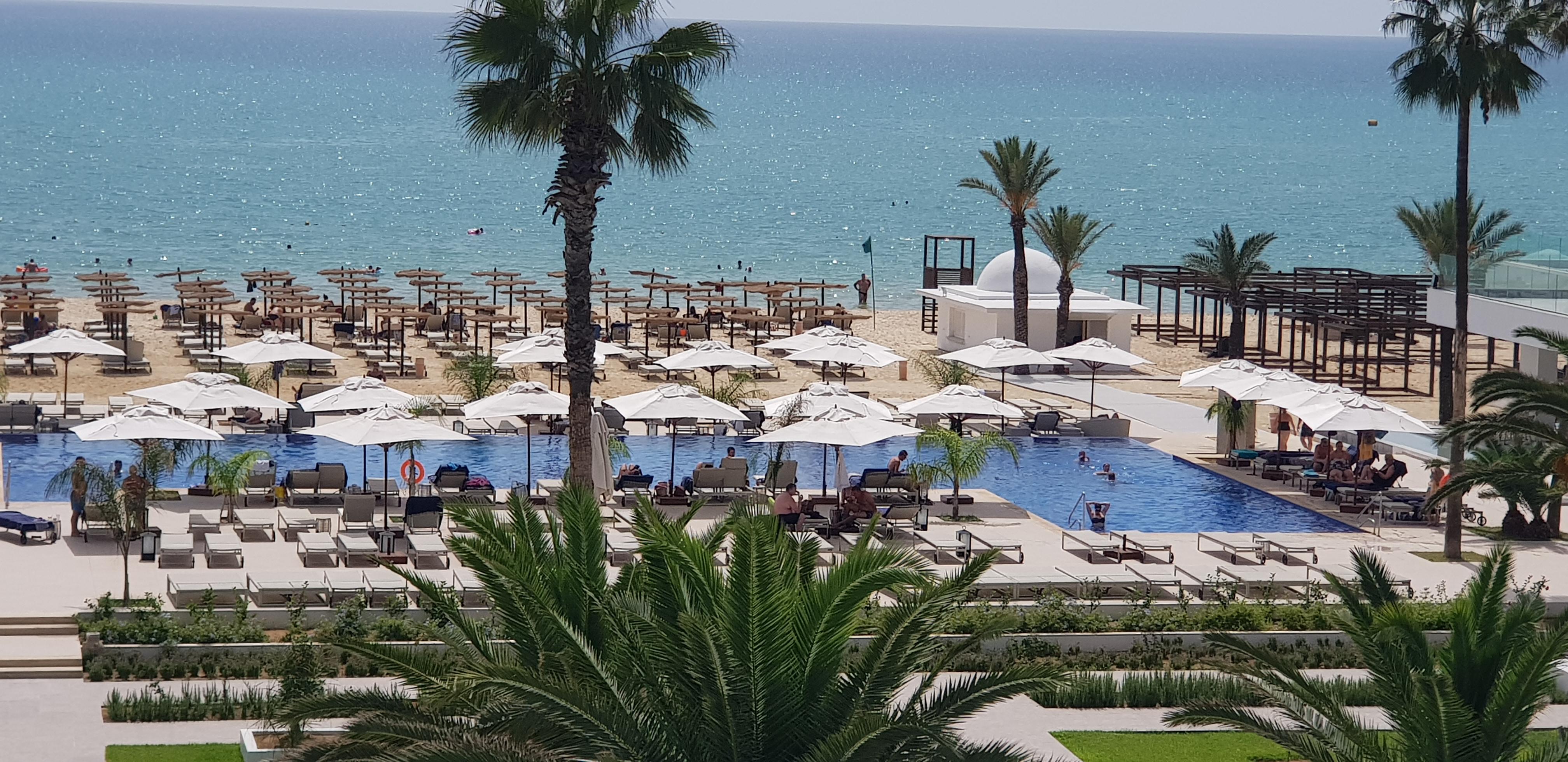 Les Orangers Garden Villas And Bungalows Ultra All Inclusive ハンマメット エクステリア 写真 The beach at the hotel