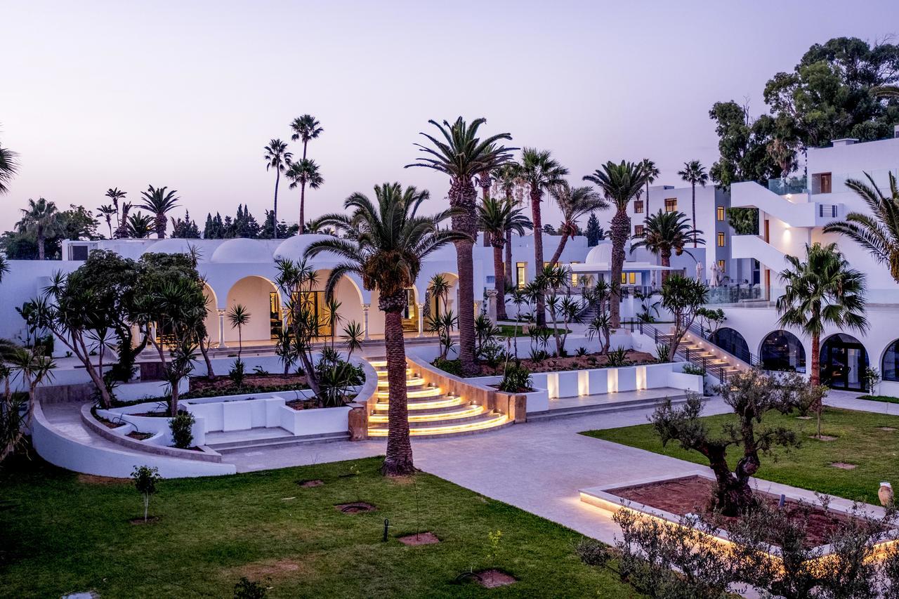 Les Orangers Garden Villas And Bungalows Ultra All Inclusive ハンマメット エクステリア 写真 The hotel's main entrance